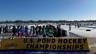 US Pond Hockey Championships 2024  Minneapolis MN [upl. by Pleione]