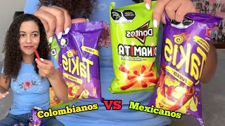 Takis colombianos VS Takis mexicanos 🫣  nathaliare23 [upl. by Yule]