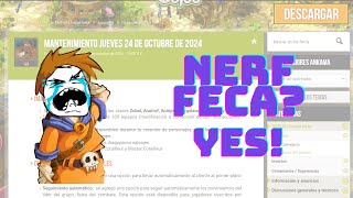 Nerfeos 24 de Octubre Dofus Unity BETA [upl. by Heid]