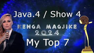 Kënga Magjike 2024  SHOW 4 My Top 7 RECAP 🇦🇱🏆 [upl. by Mizuki]