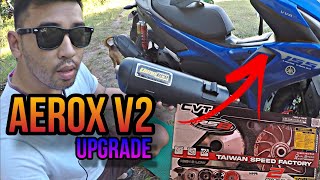 DYNOPRO PIPE X RS8 CVT SET  AEROX 155 V2 UPGRADE 1 [upl. by Nahtanoj286]