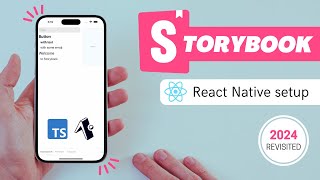 How To Setup Storybook In React Native amp Expo  Revisited 2024 [upl. by Nrol297]