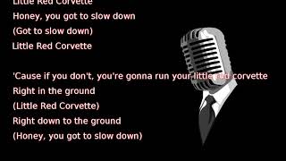 Prince  Little Red Corvette lyrics [upl. by Zadack]