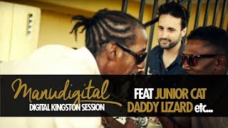 MANUDIGITAL  Digital Kingston Session Ft Junior Cat Famous Face Daddy Lizard Official Video [upl. by Brightman]