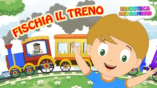 Fischia il treno il Treno fischia 🚂 Canzoni per bambini [upl. by Ynar]