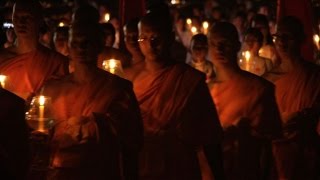 Thailand honours Buddha with Makha Bucha celebrations [upl. by Allen]