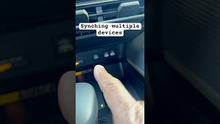 Synching multiple devices on your Apple CarPlay or Android Auto toyotanation toyotatech toyota [upl. by Onil806]