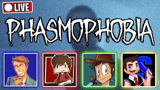 PHASMOPHOBIA w Grian GoodTimesWithScar amp Skizz [upl. by Aikahs37]