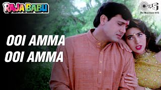 Ui Amma Ui Amma Kya Karta Hai  Raja Babu  Govinda Karisma Kapoor  Kumar Sanu  Poornima  Tips [upl. by Ennovyhc]