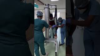 Acute rehabilitation physio in ICU like share physiotherapyandrehabilitation [upl. by Scarface]