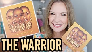 Juvias Place Warrior Palette Swatches Review amp Tutorial  LipglossLeslie [upl. by Arayc705]