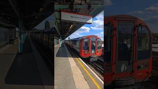 Central Line Train quotSPECIALquot Passing Through Greenford Station londonunderground TUBE [upl. by Robena]