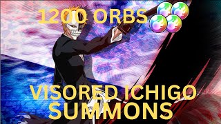 SUMMONING FOR VISORED ICHIGO IN 2024  BLEACH BRAVE SOULS [upl. by Asiak]