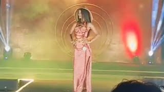 Rimika Dkhar  traditional round on miss lathuthin festival 2024 [upl. by Fidellas195]