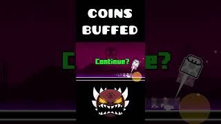 Press Start COINS BUFFED  Geometry Dash 22 [upl. by Airamana375]