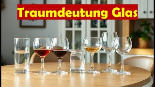 was bedeutet es im traum ein glas zu sehenglas traumdeutung islamreinigentrinkenwasser [upl. by Shumway236]