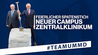 Feierlicher Spatenstich quotNeuer Campus Zentralklinikumquot [upl. by Noeht123]