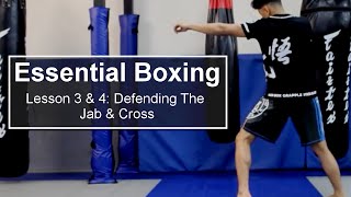 ESSENTIAL BOXING Lessons 3 amp 4  Masters Academy Plymouth [upl. by Yenittirb]