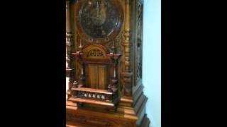 Emilian Wehrle 11 pipe flute clock Restored by Frank Snyder [upl. by Ghassan550]