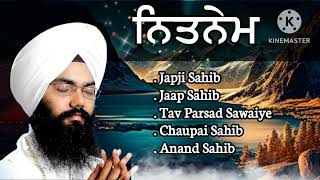 Nitnem Sahib full path  Bhai Manpreet Singh Kanpuri kirtan singh gurbanikirtan gurbani music [upl. by Orest]