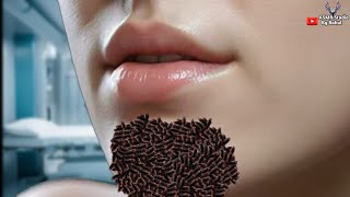 ASMR Chin Treatment Remove Maggots Trypophobia Infected Chin  ASMR Worm Dhekun Surgery Treatment 🤕 [upl. by Swenson]