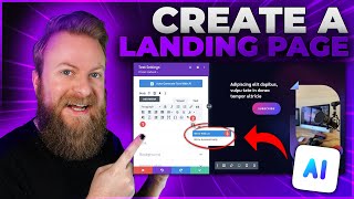 How to Create a Landing Page with AI [upl. by Janetta736]