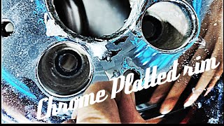 Restore Corroded Chrome Platted Wheels [upl. by Mervin]