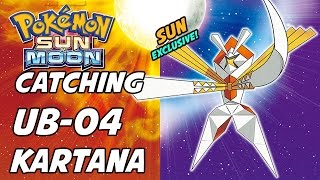 How to Catch Ultra Beast 04 Kartana in Pokemon Sun and Moon UB04 Blade [upl. by Bedell]