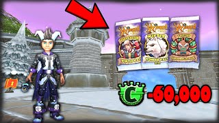 The CRAZIEST Wizard101 Yuletide Pack Opening [upl. by Scotti]