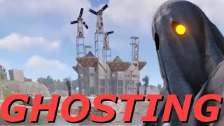 GHOSTING HUGE 30 MAN ZERG  RUSTORIA US MAIN  RUST GHOSTING [upl. by Novit]