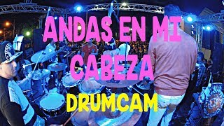 Andas en mi cabeza en vivo  Drumcam Romulo Soto [upl. by Bosson]