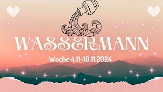 Wassermann ♒️ Woche 41110112024 ♒️ [upl. by Fihsak]