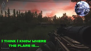 I think I know where the flare is… Escape From Tarkov 4k  Road to Lighthouse PVE Episode 175 [upl. by Noffihc464]