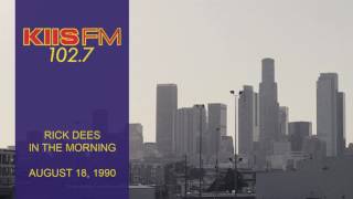 1027 KIIS FM Los Angeles Aircheck 1990 [upl. by Nhabois]