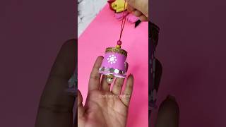 How To Make A Bell At Home  DIY Paper Cup Bell  Easy Bell making Idea [upl. by Einot]