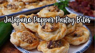 Jalapeno Popper Pastry Bites [upl. by Gerianne921]