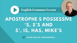 Possessive s or s rules meaningApostrophe s vs s examples in English language Grammar [upl. by Lavella929]