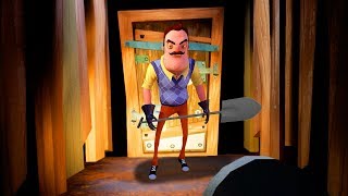 ESCAPING THE BASEMENT  Hello Neighbor Full Release Act 1 [upl. by Gregrory]