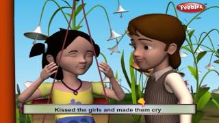 Georgie Porgie  Nursery Rhymes With Lyrics  Nursery Poems  3D Nursery Rhymes For Children [upl. by Sivar]