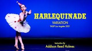 quotHarlequinadequot Ballet Variation  Kinley Cunningham [upl. by Ilesara]