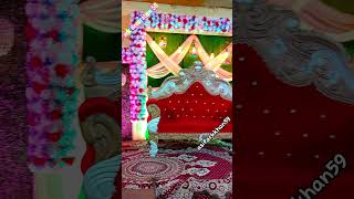 Ark decoration stage decoration mandna toli wedding sadi shorts [upl. by Broeker219]