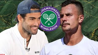 Matteo Berrettini vs Marton Fucsovics  Wimbledon 2024 [upl. by Elyod]