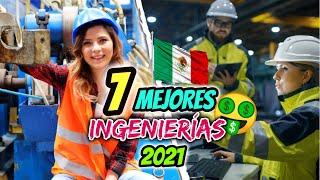 7 Ingenierías MEJOR PAGADAS En México 2024 🤑👷‍♂️ [upl. by Calica]