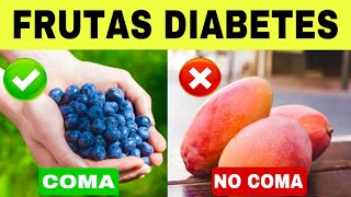 11 FRUTAS OBLIGATORIAS PARA LA DIABETES  MEJORES frutas para BAJAR EL AZÚCAR EN LA SANGRE [upl. by Sibyls]