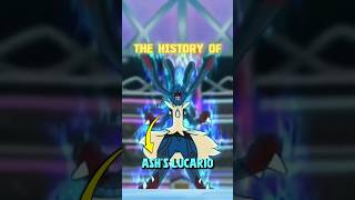 The History Of Ashs Lucario 😎 Ep 6 shorts pokemon viral trending [upl. by Oedama684]