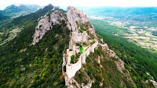 Castillo de Peyrepertuse en Francia [upl. by Ankeny]