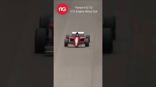 Is it louder than V10Ferrari 412 T2  F1 V12 Engine shorts f1 ferrari [upl. by Lowrance]