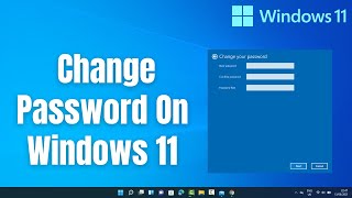 How To Change Password In Windows 11 [upl. by Neuberger67]