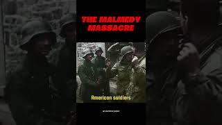 THE MALMEDY MASSACRE German Soldiers Executing American POWs in Battle of the Bulgequotshorts [upl. by Mead]