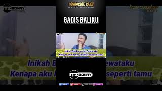 Gadis Baliku Karaoke Duet Dangdut dangdut coversong smule karaoke [upl. by Yadsendew16]